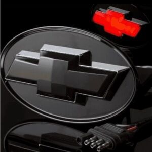 Lighted Hitch Cover / LED Trailer Hitch Cover fit 1.25” & 2” receiver hitches 🚗💡